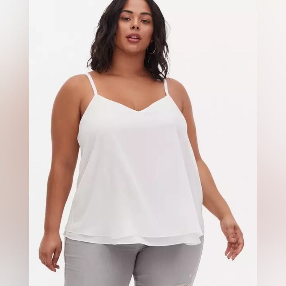 Torrid White Cami || sz 0 || Large || GUC